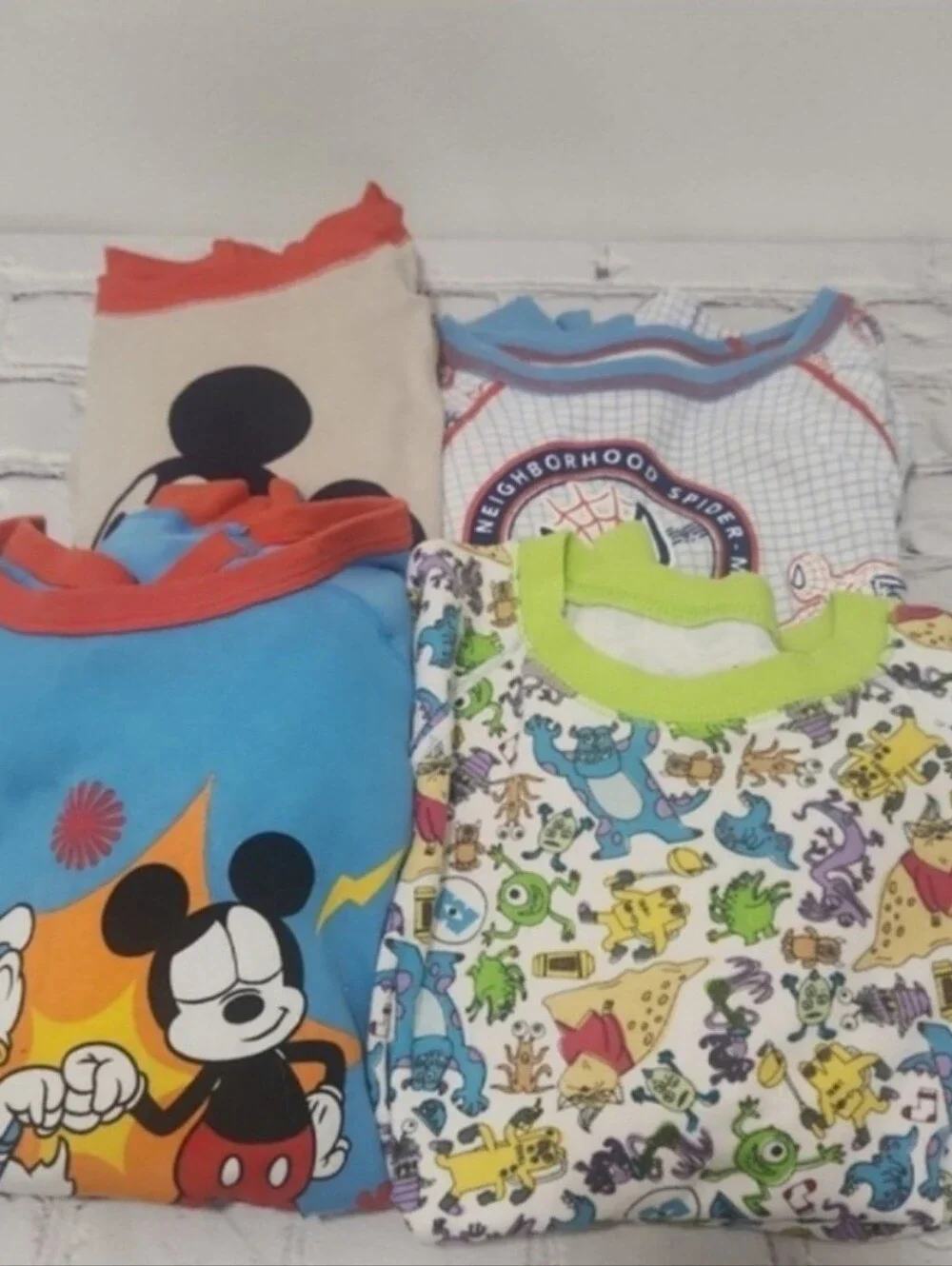 Disney Kids Pajama Sets Size 10